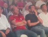 وزيرا المالية والرياضة يشاهدان نهائي كأس العالم من سفارة إسبانيا بالقاهرة