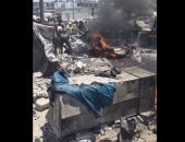 مصدر طبى بغزة: 14 مصابًا بينهم أطفال ونساء فى غارة إسرائيلية