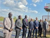 السفير المصري لدى جوبا يفتتح محطة للمياه الجوفية في جنوب السودان