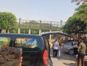 وصول جثمان هانى شنودة إلى كنيسة العذراء بالمعادى لأداء صلاة الجنازة