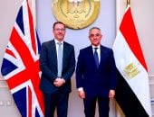 وزير العدل يستقبل سفير المملكة المتحدة بالقاهرة