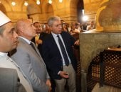 ​محافظ القاهرة ووزير السياحة يفتتحان قبة السلطان الأشرف قايتباي بالجمالية