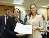 رئيسة "القومى للمرأة" تستقبل قرينة رئيس مونتينيجرو لبحث سبل التعاون.. صور 