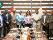 منال عوض تبحث مع برلمانيين احتياجات المواطنين وتوجه بسرعة الاستجابة للطلبات