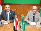 رئيس جامعة السادات يوقع بروتوكول تعاون مع جامعة المنوفية لدعم المشروعات الهندسية
