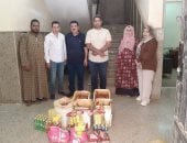 ضبط لحوم وأسماك فاسدة وسلع مجهولة المصدر و120 بطاقة تموينية مجمعة بسوهاج