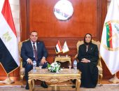 رئيسة هيئة النيابة الإدارية تستقبل رئيس الهيئة الوطنية للانتخابات 