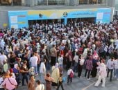 غدا آخر أيام معرض مكتبة الإسكندرية الدولي للكتاب..الإقبال الكبير على شراء الكتب والفاعليات الثقافيه دفع المكتبه لمد فترة العرض.. تنظيم 410 فعالية ثقافيه متنوعه.. وجناح الأزهر والكتب المستعمله الأكثر رواجا.. صور