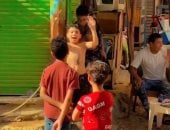 نيابة المحلة تطلب تحريات المباحث حول واقعة تركيب دش استحمام على عمود إنارة