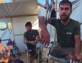 "بقدم بترتها الحرب وقلب أنهكه الفقد".. فادي شقورة ناجٍ يحمل جراحه وجراح عائلته بقدم واحدة في قلب غزة.. الشاب يرعى والديه المصابين بعد استشهاد شقيقه.. ويكافح للبقاء ويواصل الصمود وسط أنقاض القطاع وظروف قاسية