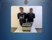 وزارة الداخلية تضبط المتهمين بسرقة مدرسة فى القليوبية.. فيديو