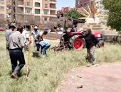 رفع كفاءة ميادين وحدائق الإسماعيلية للحفاظ على المظهر الحضارى