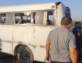 ننشر أسماء المصابين بحادث انقلاب سيارة ميني باص على طريق بنها شبرا الحر