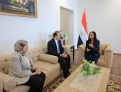 وزيرة التضامن تبحث مع ممثل برنامج الأمم المتحدة الإنمائى تحسين خدمات المواطنين