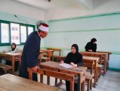 ختام امتحانات الدور الثانى للنقل الإعدادى بأزهر كفر الشيخ