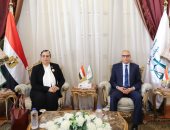 رئيس مجلس الدولة يستقبل رئيسة المجلس القومى للمرأة لبحث تعزيز التعاون وتبادل التهنئة