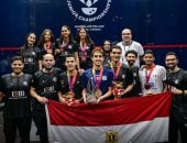 مصر تحصد 7 ميداليات بالمنافسات الفردية ببطولة العالم لناشئي الاسكواش