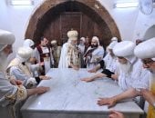البابا تواضروس يدشن كنيسة الـ49 شهيدا الأثرية بدير الأنبا مقار.. صور