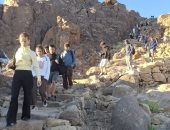 مدينة سانت كاترين تستقبل 390 سائحا من مختلف دول العالم