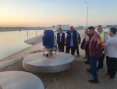 رئيس مياه سوهاج يتفقد مشروعات حياة كريمة وأعمال الاحلال والتجديد بمركز جرجا