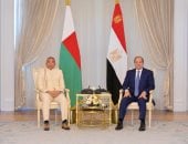 متحدث الرئاسة: مصر ومدغشقر تؤكدان تعزيز العلاقات بالمجالات الاقتصادية والتجارية