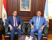 محافظ الإسكندرية يستقبل وزير العمل لمتابعة جهود دعم التشغيل والتدريب 