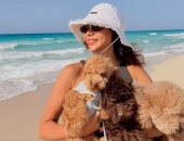 النجوم والبحر.. روجينا مع أشرف زكى على البحر ويارا السكرى فى عطلة مميزة