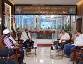 رئيس مياه سوهاج يتفقد المركز الإقليمى للسلامة والصحة المهنية