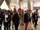 رئيس جمهورية مدغشقر يزور المتحف المصري الكبير
