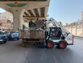 حملة لرفع كفاءة النظافة بشارع المطبعة بحى الطالبية.. صور