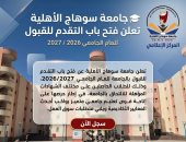 جامعة سوهاج الأهلية تفتح باب التقدم للقبول للعام الجامعي 2026/2027