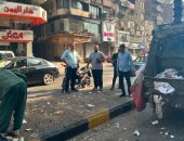 حملات لرفع الإشغالات وتعزيز النظافة بشوارع بولاق الدكرور.. صور