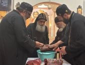 الكنيسة تطيب رفات الشهيدين أبانوب ومارينا في ناميبيا احتفالا بعيد استشهادهما