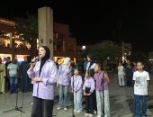 بالأغاني الوطنية والطربية.. شارع الفن يواصل إبداعه بميدان المحطة