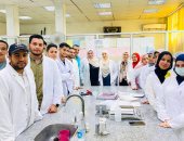 مياه كفر الشيخ: تدريب صيفى لطلاب الجامعة بالمعامل وكيفية إنتاج المياه