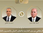 وزير الخارجية ونظيره العراقي يؤكدان أهمية الحوار ودعم استقرار المنطقة