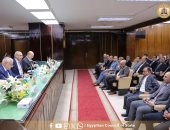 رئيس مجلس الدولة يجتمع برؤساء المحاكم الإدارية والتأديبية لمتابعة سير العمل