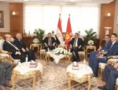محافظ بورسعيد يستقبل وزير العدل بديوان المحافظة لافتتاح محكمة بورفؤاد