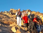 مدينة سانت كاترين تستقبل 320 سائحا من مختلف دول العالم