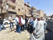 نائب محافظ الجيزة يتفقد عددًا من المشروعات الخدمية بمدينة البدرشين 