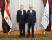 لتهنئته بمنصبه.. رئيس مجلس الدولة يستقبل رئيس المحكمة الدستورية العليا