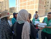 مؤسسة نبيل الكاتب الخيرية عضو التحالف الوطني توزع 4 آلاف وجبة بالبحيرة