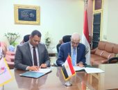 رئيس جهاز السادات يستقبل رئيس جامعة المنوفية لتوقيع عقود إنشاء منطقة تكنولوجية