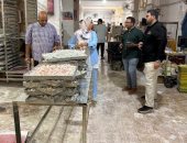 ضبط مصنع حلويات بدون ترخيص لتصنيع حلوى المولد فى المنوفية