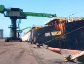 ميناء شرق بورسعيد يستقبل السفينة "CAPE MIRON" بمحطة "سكاى بورتس" متعددة الأغراض