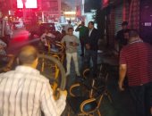 رئيس حى العجوزة يقود حملات لرفع الإشغالات والتعديات على الطريق العام.. صور