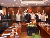 غرفة الجيزة التجارية تبحث مع وفد صينى توسيع الشراكات الصناعية والاستثمارية