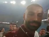 محمد صلاح يظهر على تليفزيون اليوم السابع فى حفل تقديمه باستاد طرابزون.. فيديو