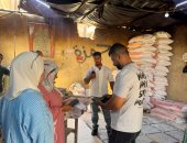ضبط مخبز يتداول دقيقًا مجهول المصدر خلال حملة تموينية بالمنيرة الغربية.. صور