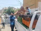 ضبط ومصادرة 185 مخالفة فى حملة لشرطة المرافق بحى شرق سوهاج